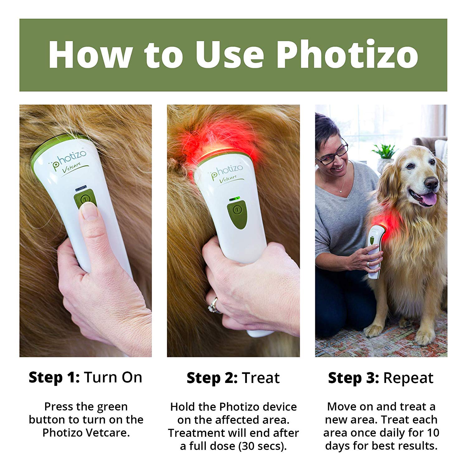 Photizo Vetcare Light Therapy - Greyhound Superstore